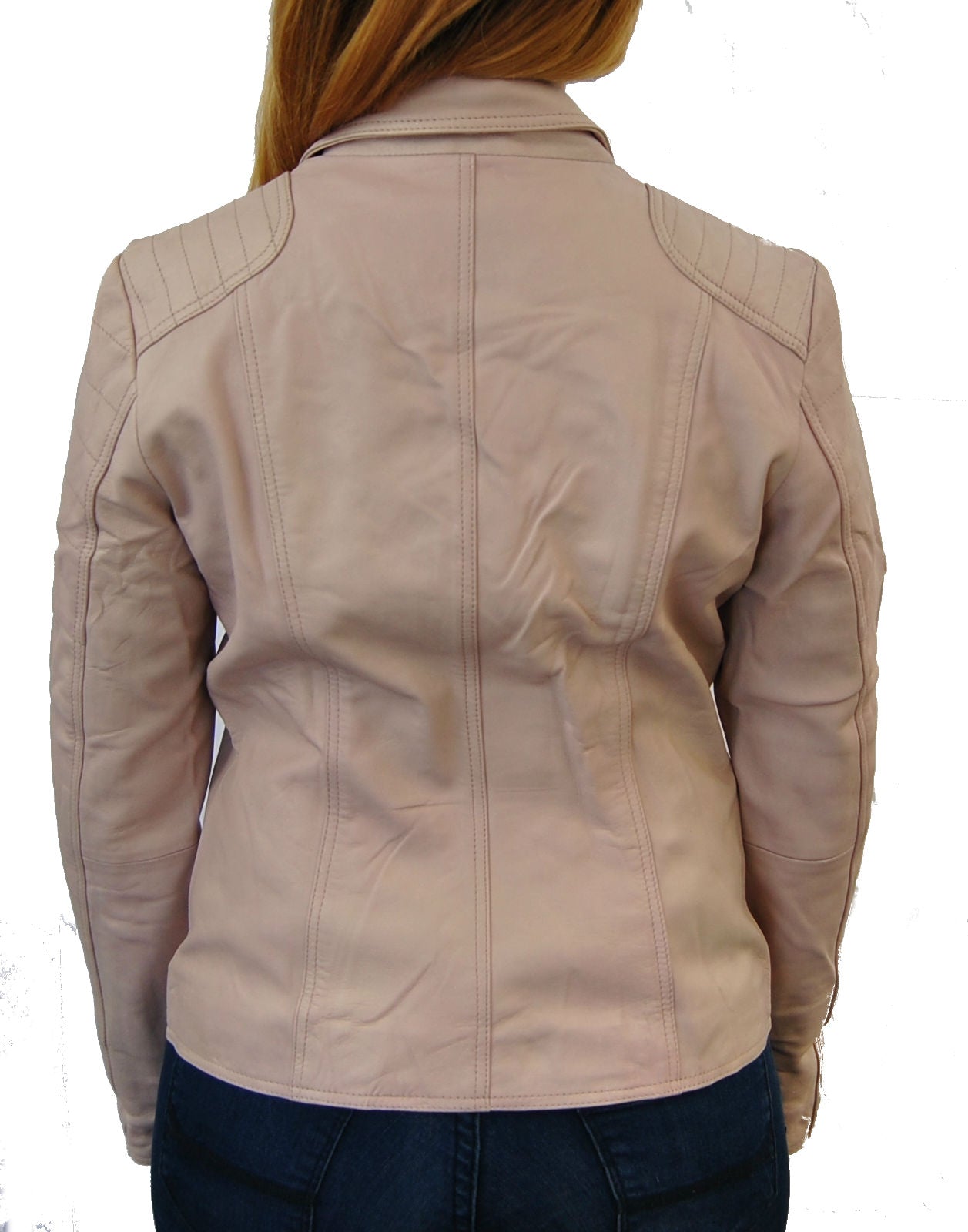 Ivory Women's Leather Jacket