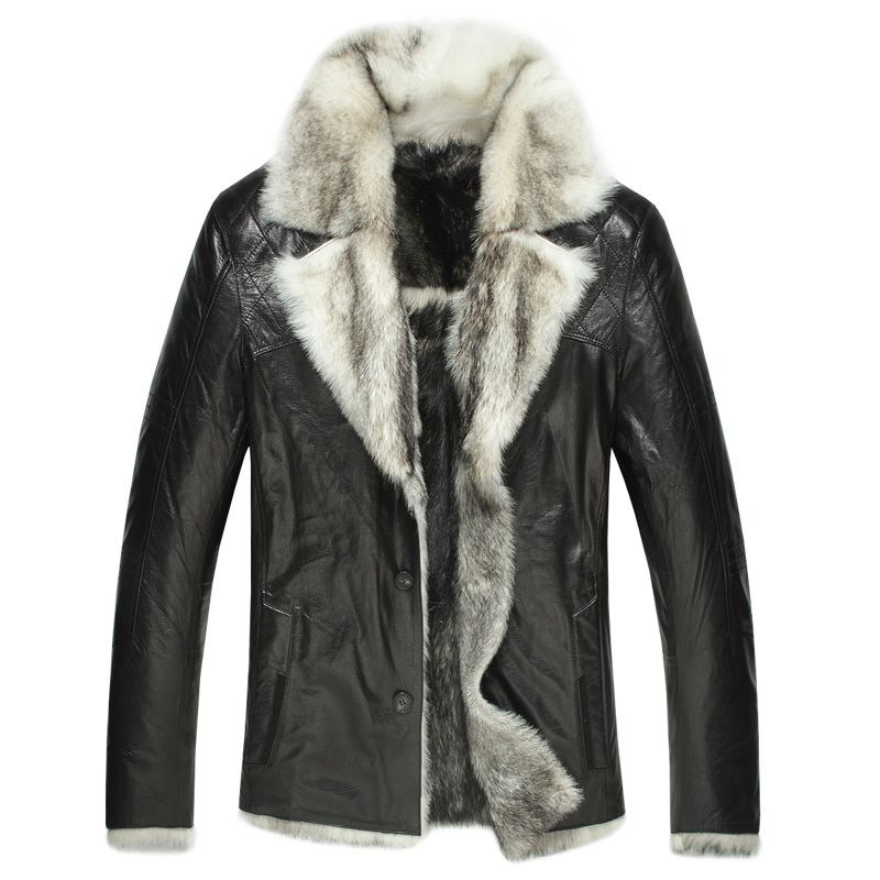 Galaxy Fur Men's Coat