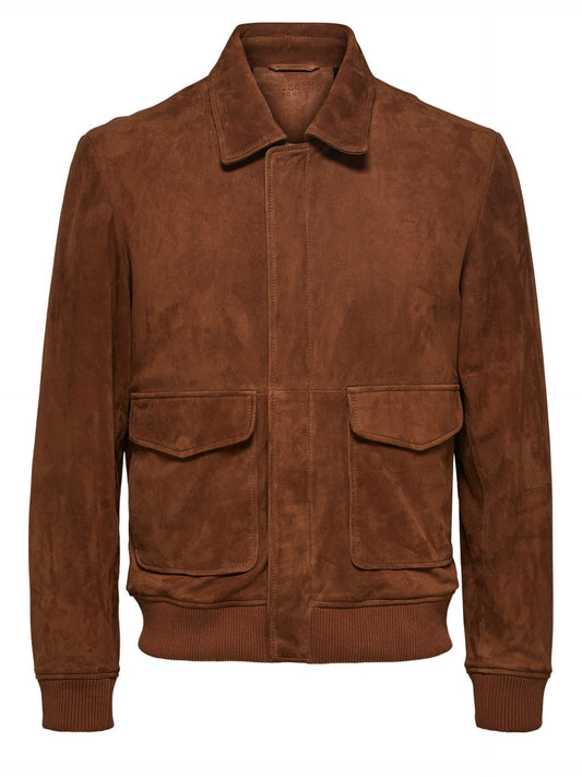 Suede Men's Leather Jacket