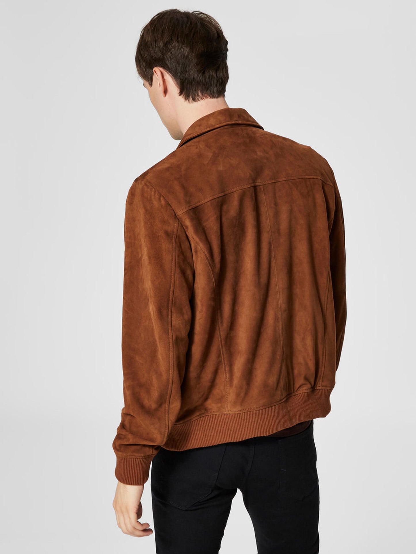 Suede Men's Leather Jacket