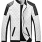 Two Tone Leather Jacket