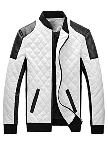 Two Tone Leather Jacket
