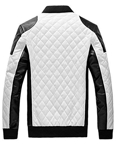 Two Tone Leather Jacket