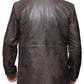 Bovine Long Leather Coat