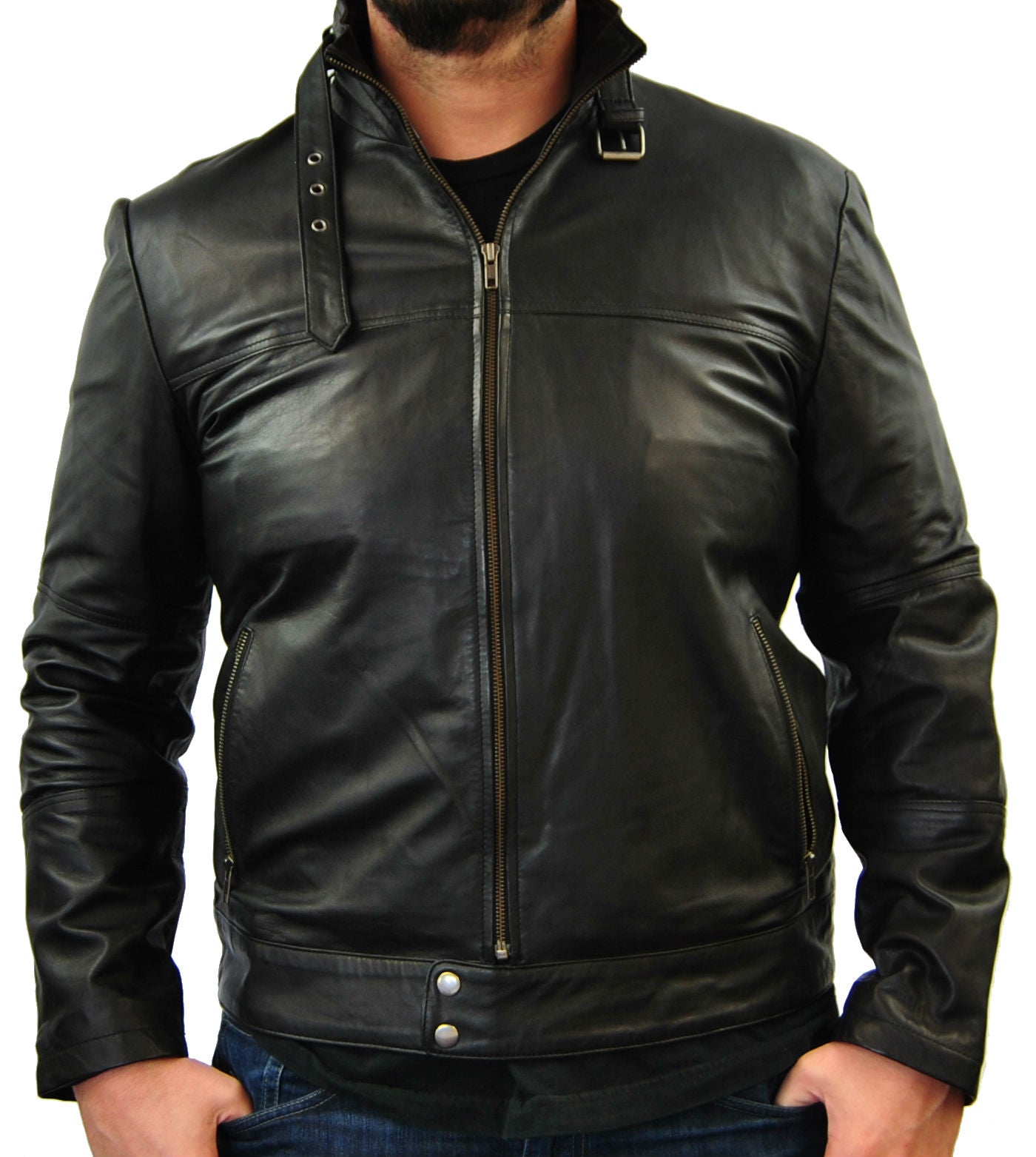 Chaffee Men's Leather Jacket