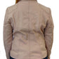 Ivory Women's Leather Jacket