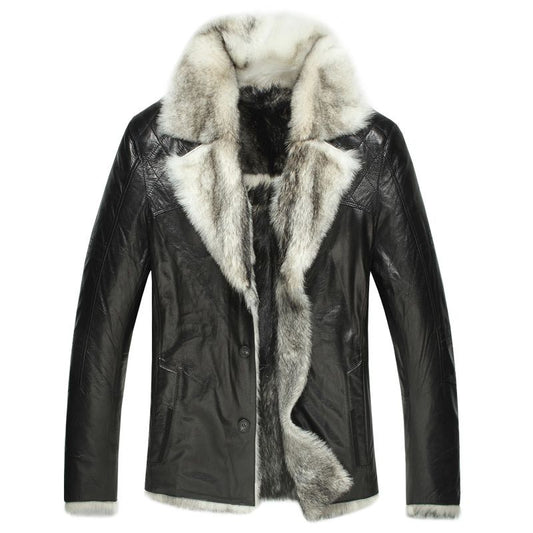 Galaxy Fur Men's Coat