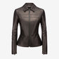 Slim Fit Leather Jacket