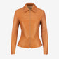 Slim Fit Leather Jacket