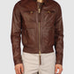 Neville Men's Leather Jacket