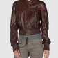 Short Women's Leather Jacket