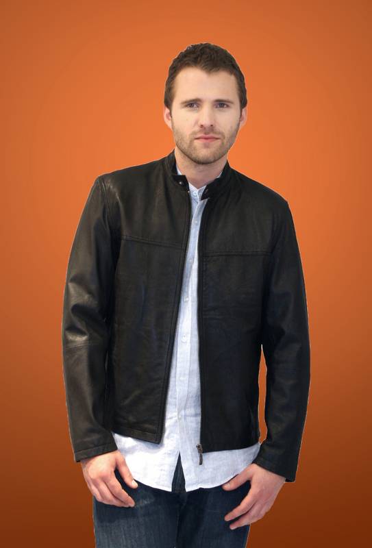 Merlin Men's Leather Jacket
