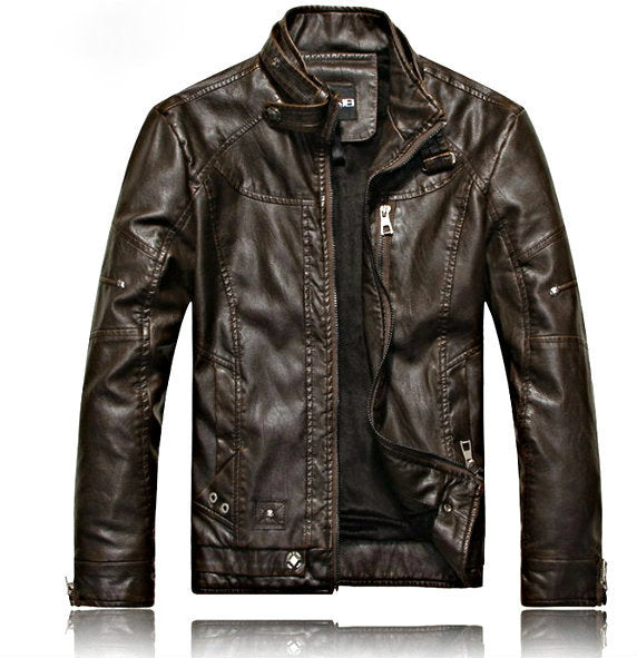 Swift Men's Leather Jacket