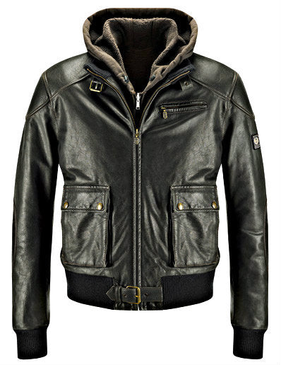 Full Grain Men's Leather Jacket