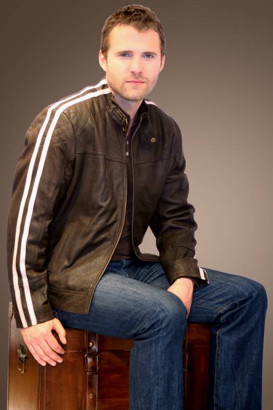 Ethanii Men's Leather Jacket