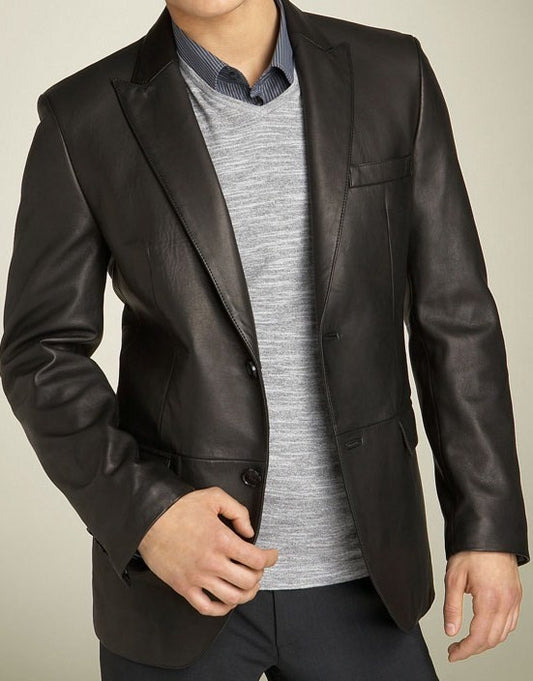 Kilroy Men's Leather Blazer