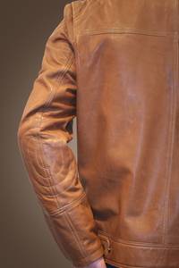 Kristan Men's Biker Leather Jacket