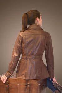 Lorraine Women's Leather Coat