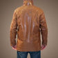 Richard Men's Leather Coat