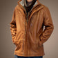 Richard Men's Leather Coat